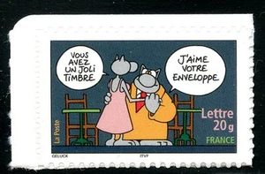 Stamp / France N° 3829 ** Smiles / The Cat / Philippe Geluck - Picture 1 of 1