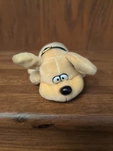 Vintage 80er Kennel Kuddlees Mini 5 Zoll hellbraun Welpe Hund Plüsch Tara Toy Corp - Bild 1 von 15