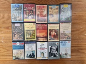 70 Classical Cassette Tapes - Job Lot - EMI * DECCA * PHILIPS * CBS - Picture 1 of 10