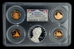 2009-S Lincoln Cent 1c Bicentennial Masters Set PR69 DCAM PCGS  - Picture 1 of 3