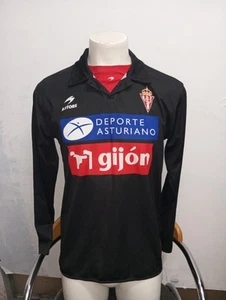 Sporting De Gijón Match Worn Camiseta Futbol Football Shirt L 60 - Foto 1 di 2