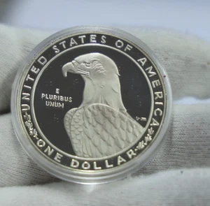 1983 S US Olympic Proof Commemorative Dollar $1 - Picture 1 of 2