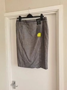 Grey Pencil Skirt Size 14 Never Worn With Tag - Picture 1 of 2