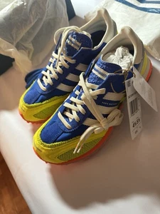 Adidas Bad Bunny Adizero SL72 blau weiß orange gelb * US W 5,5 * kostenloser Versand - Bild 1 von 9