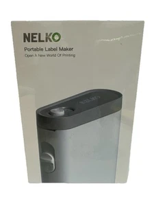 Nelko Label Maker Machine with Tape, P21 Bluetooth Printer, White - Picture 1 of 10