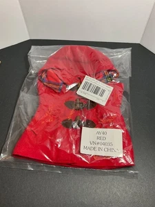 L.L. CAPPOTTO STADIO BEAN ELLIE'S (PLUSH BEAR) - NUOVO CON FODERA A QUADRI ROSSO - Foto 1 di 3