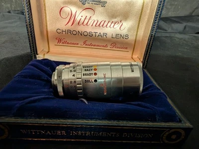Lente vintage Wittnauer Chronostar 38 mm F/2,5 teleobjetivo C Kodachrome  Foto 1 de 4