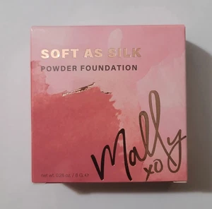 Mally Soft As Silk Powder Foundation (Rich) 0.28 Oz. Medium, New In Box - Picture 1 of 2