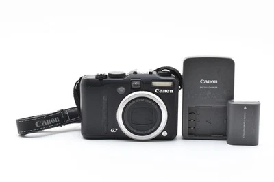 [ Excellent ] Canon PowerShot G7 10.0MP Compact Digital Camera Black Works well - Image 1 of 4