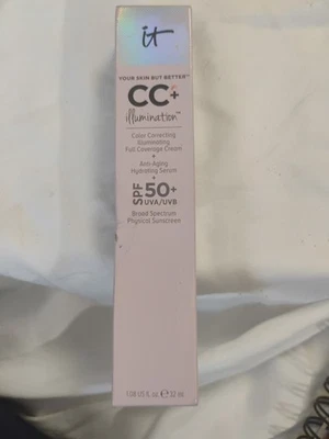 it Cosmetics CC + Full Coverage Cream SPF 50 Neutral Rich 1.08fl oz/32ml - Image 1 of 4