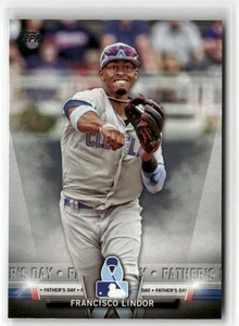 2018 TOPPS #TS-17 FRANCISCO LINDOR TOPPS SALUTE (SERIES ONE) CLEVELAND INDIANS - Picture 1 of 2