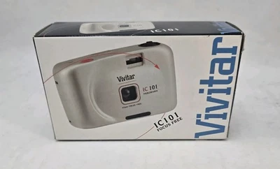 Vivitar IC101 Panorama 35mm Film Camera Focus Free Vintage Point & Shoot New - Image 1 of 2