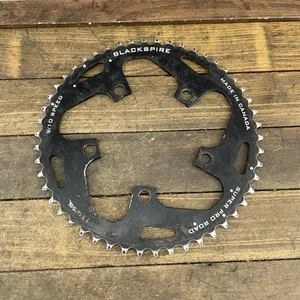 Blackspire Super Pro Road Chainring 110 BCD 9/10 Speed 53T Made in Canada Wear - Picture 1 of 11