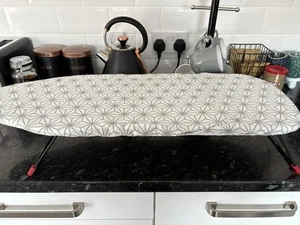 Tabletop Ironing Board 80x30cm Foldable, Lightweight, Compact Space-Saving - Picture 1 of 3