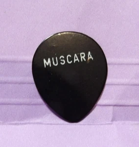 Vintage 1970er 80er Muscara Musik Belleville New Jersey dünnes Gitarren-Plektrum Träne - Bild 1 von 2