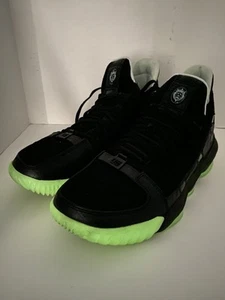 Nike LeBron 16 QS Glow Black Men's Basketball Shoes Rare CD2451-001 Size 10 - Picture 1 of 20