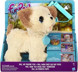 Furreal friends Pax My Poopin Pup Plush Pet Ages 4+ New Toy Dog Puppy Play Gift