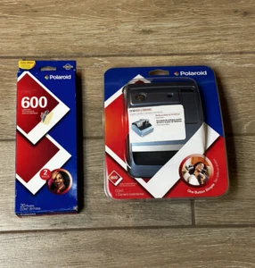 Polaroid One600 Classic Sofortbildkamera Blau mit Polaroid 600 Film 2er Pack Neu - Bild 1 von 6
