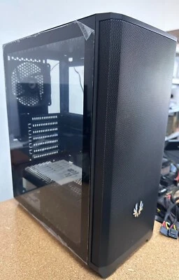 [USED][DENT][BLACK][BFC-NSE-300-KKGSK-RP]BitFenix Nova Mesh SE TG Midi Tower - Image 1 of 4