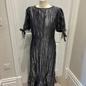 Finery Ruby Kleid, Größe 14, silber - Bild 1 von 8