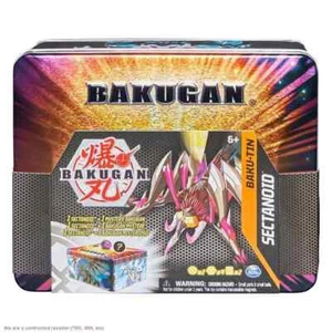 Bakugan Baku-Tin, Sectanoid Premium Sammler Vorratsdose mit Mystery Bakugan - Bild 1 von 1
