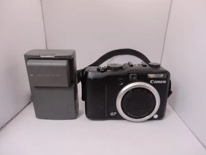 Canon PowerShot G7 10.0MP Compact Digital Camera Black - Picture 1 of 10