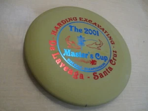 GOLD CE CHAMPION EDITION AVIAR INNOVA DISC GOLF 2001 SANTA CRUZ MASTERS CUP - Picture 1 of 3