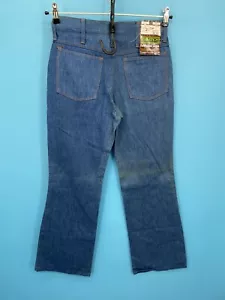 VTG NOS Maverick Jeans 29x30 USA Made Blue Bell Fashion Boot 70s Western 29s Men - Picture 1 of 16