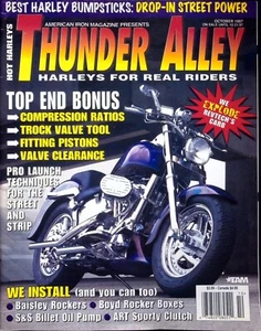 THUNDER ALLEY MAGAZINE, OCTOBER 1997 VOLUME 5, NUMBER 5 - Picture 1 of 6