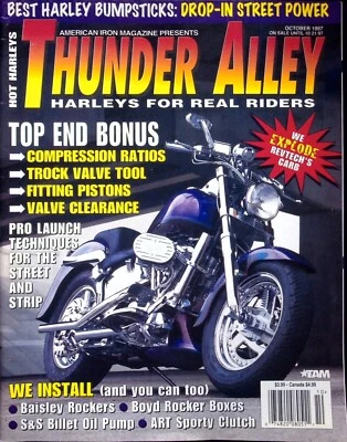 THUNDER ALLEY MAGAZINE, OCTOBER 1997 VOLUME 5, NUMBER 5 - Image 1 of 4