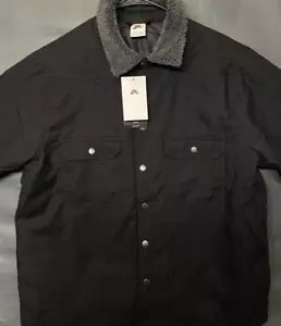 Nike SB Padded Flannel Skate Jacket Unisex Size Large (FQ0512-010) - Picture 1 of 7