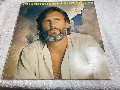 Kris Kristofferson LP "Easter Island" Original 1980 UK Press Album In VGC - Image 1 of 4