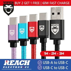Cable cargador rápido USB A a tipo C 3A para teléfono móvil Samsung cable USB C - Imagen 1 de 63