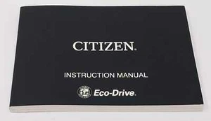 Citizen Eco-Drive Watch Instruction Manual/Guide Booklet AT8 Caliber H80 - Picture 1 of 3