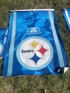 SUPER BOWL XLX PITTSBURGH STEELERS AFC CHAMPIONS DETROIT BANNER. 50x75. Rm1 - Picture 1 of 1