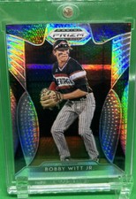 2019 Panini Prizm Draft Picks Hyper Prizm /75 Bobby Witt Jr #2 Kansas City Royal