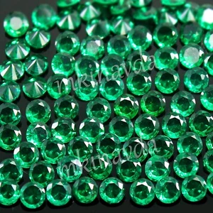 Natural MUZO Colombian Green Emerald 2,40 mm redondo certificado piedras prec... - Imagen 1 de 7