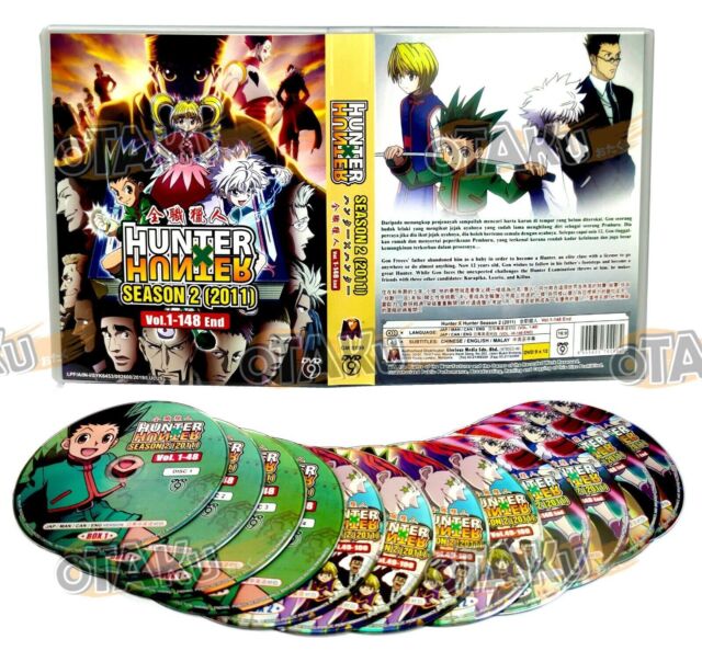 DVD Hunter X Hunter Season 1 TV1-92 End +OVA + Last Misson & Phantom Rouge  Movie