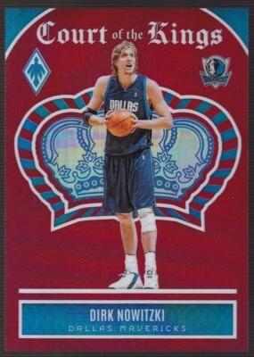 2023-24 Panini Phoenix Court Of The Kings Red Dirk Nowitzki #11  049/125 - Image 1 of 2