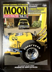 MOON ILLUSTRATED Vol 14, Mooneyes mini catalog Magazine - Rat Fink MoonEyes - Picture 1 of 4