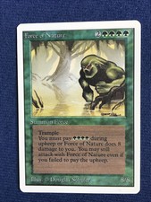 MTG original English Unlimited Force of Nature LP Roller lines 1993