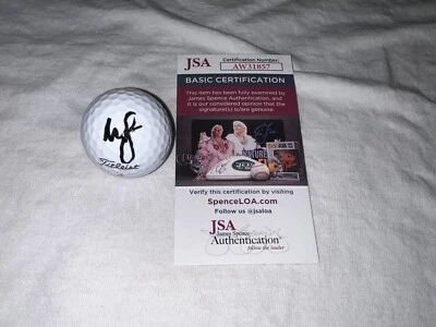 Pelota de golf Titleist oficial firmada por Webb Simpson campeón de la PGA certificado JSA Foto 1 de 2