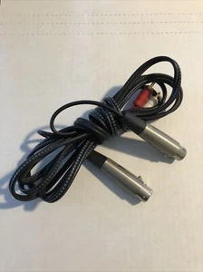 Mint Switchcraft Pair (2) Audio Cables Made in Mexico - Picture 1 of 9