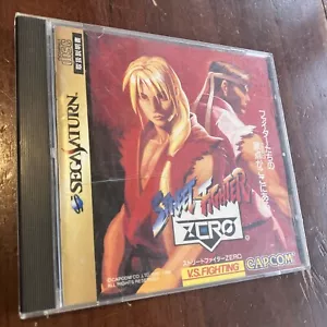 Street Fighter Zero 1 Sega Saturn Japan import US Seller - Picture 1 of 3
