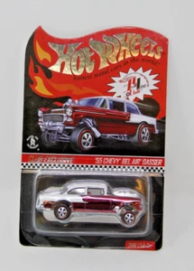 Chevy Bel Air Gasser rojo número bajo #238 raro Hot Wheels RLC CLUB EXCLUSIVO '55 - Imagen 1 de 7