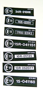 Range Rover Classic E11 Aufkleber Set 3,9/4,2 lse nur hartes Armaturenbrett - Bild 1 von 1