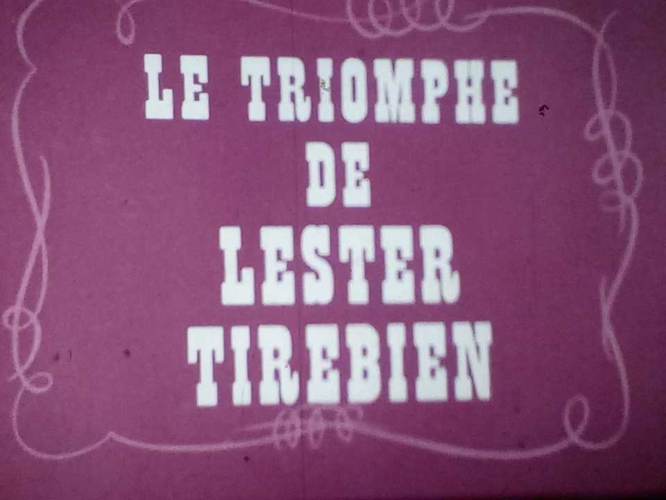 Buster Keaton - Le Triomphe De Lester Tirebien, Red Color, 1963, 16mm, 400ft - Image 1 of 4