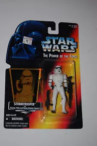 Stormtrooper-Hologram Star Wars-Power of the Force Orange Card-MOC - Picture 1 of 2