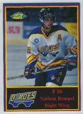 Nathan Rempel 1997-98 Saskatoon Blades (WHL)