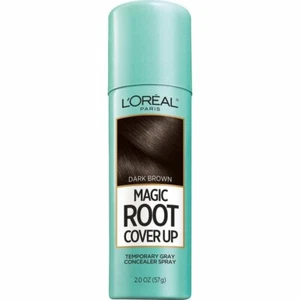 L'Oréal Paris Magic Root Cover Up Gray Concealer Spray, Dark Brown, 2 oz - Picture 1 of 1